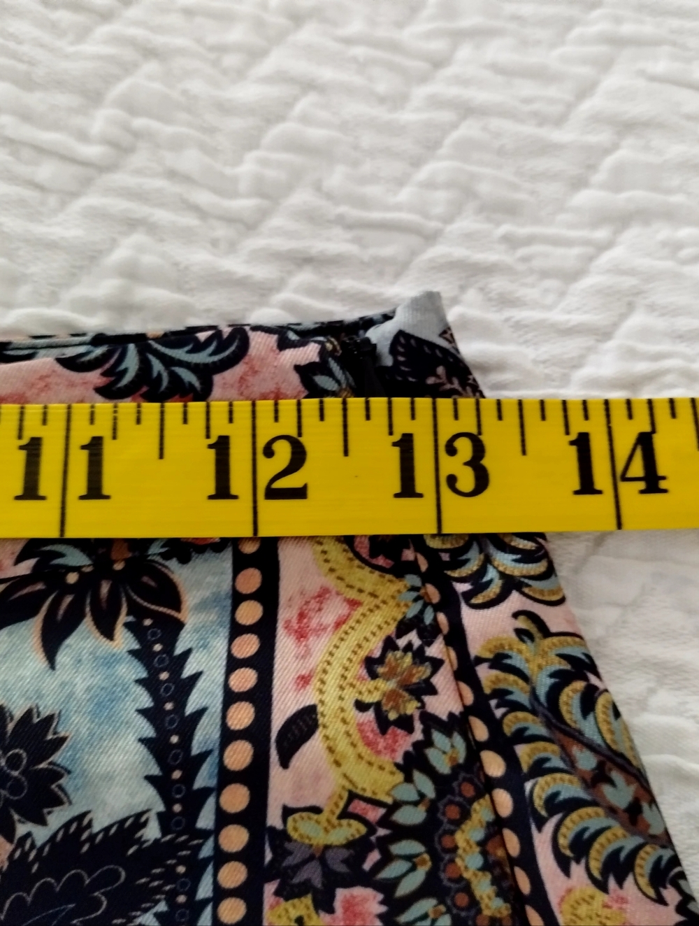 Sandro Flowing Baroque Printed Trousers Sz 34/XS - Picture 10 of 12